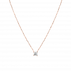 Large Diamond Pendant Necklace