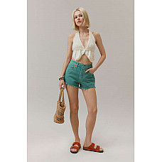 Levi’s 501 Original Cutoff Denim Short in green