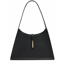 Little Liffner Pointy Grain Leather Shoulder Bag