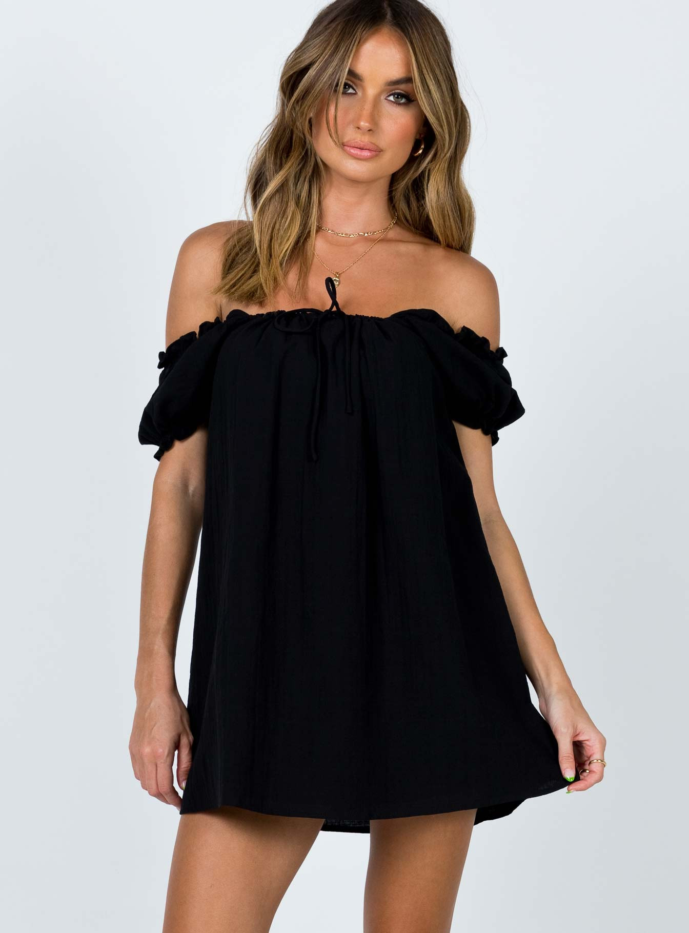 Madelaine Mini Dress Black 