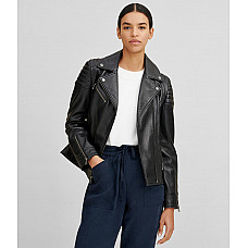 Marc NY Leather Moto Jacket