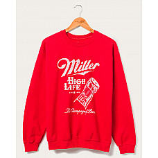 Miller High Life Sketch Flea Market Fleece Pullover