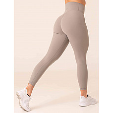 NKD High Waisted Scrunch Leggings - Steel Grey