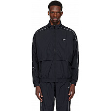 NIKE Black Solo Swoosh Track Jacket