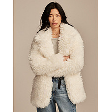 Oversized Faux Fur Jacket