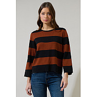 Gary Striped Long Sleeve Sweater