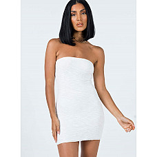 Oscar Mini Dress White 