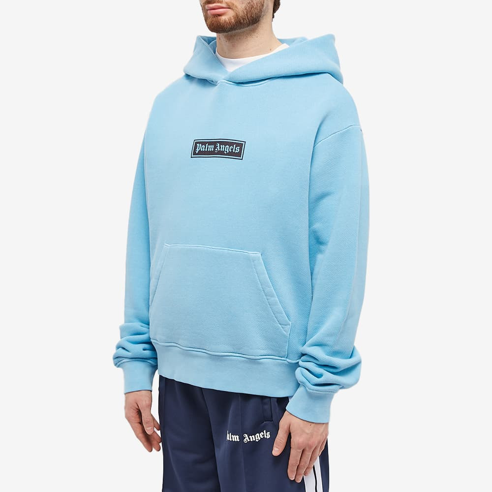 Palm Angels Garment Dyed Box Logo Popover Hoody 