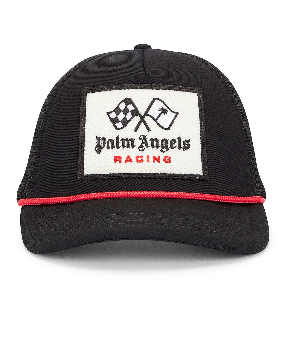 Palm Angels Pa Racing Cap in Black