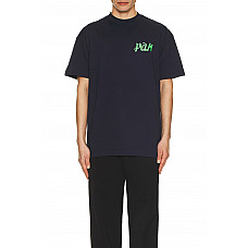 Palm Angels I Am Lost Tee in Navy