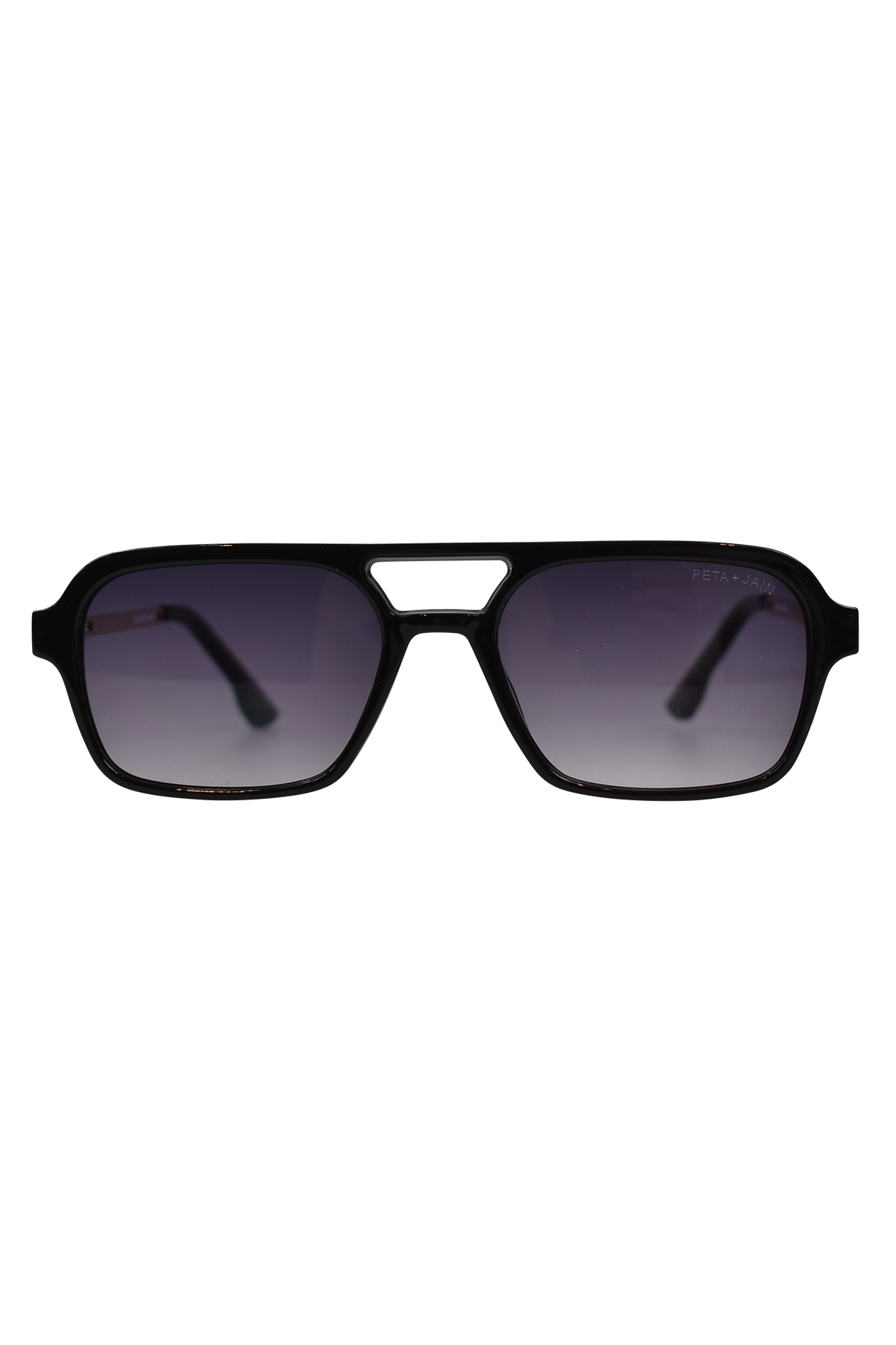 Peta And Jain Faris Aviator Sunglasses Black 