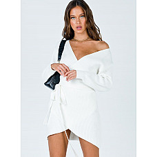 Phenix White Mini Dress 