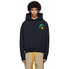 Rhude SSENSE Exclusive Black Moonlight Hoodie