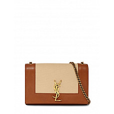 Saint Laurent Small Kate cotton blend shoulder bag