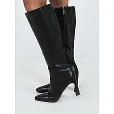 Sawyer Knee High Boots Black 