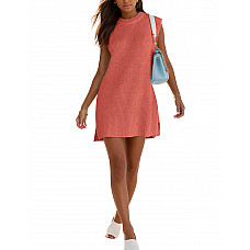 Sleeveless Knit Sweater Dress