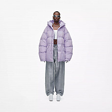 The Long Puffer Iced Lavender