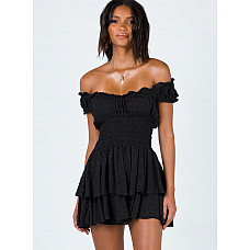 The Love Galore Romper Black