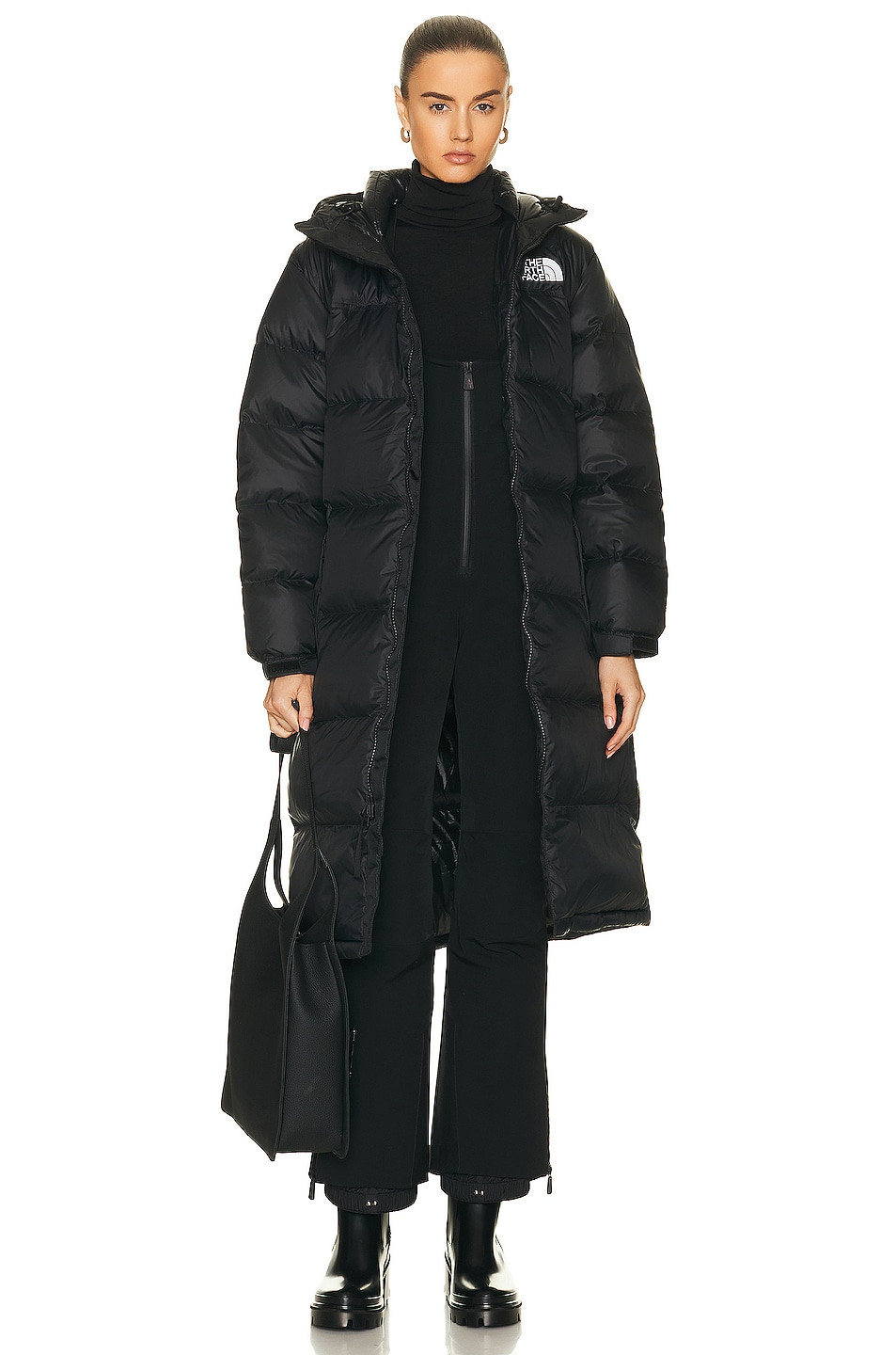 The North Face Nuptse Belted Long Parka