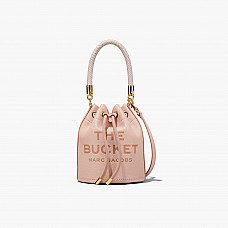 The leather Bucket Bag