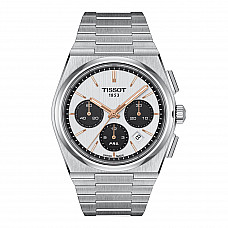 Tissot PRX Automatic Chronograph Watch Rose Gold Details