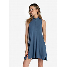 Traverse Swing Dress Ironstone