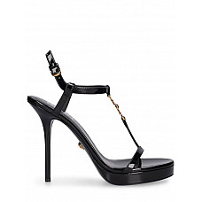 Versace 115mm Patent Leather Sandals