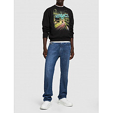 Versace Printed cotton sweatshirt