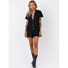 Vixen Romper Black 