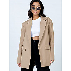 Welcome To The Jungle Blazer Beige 