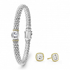 White Topaz Caviar Gift Set