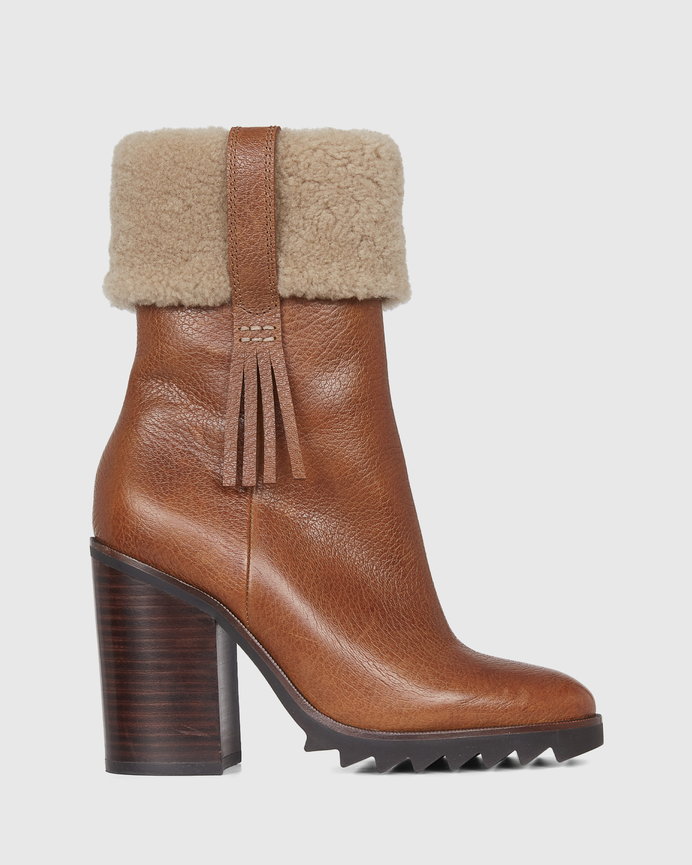 Whitney Boot - Ginger Leather