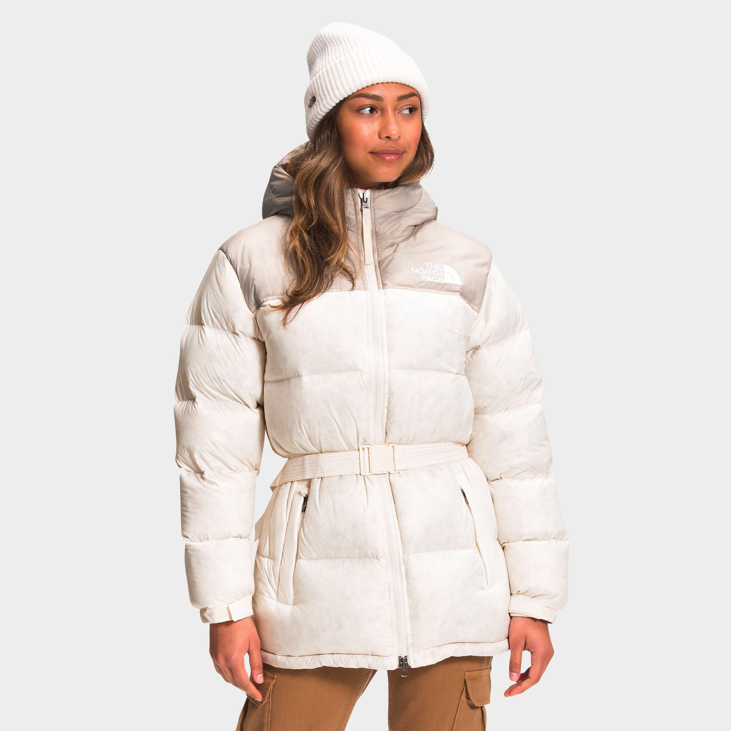Women's The North Face Nuptse Belted Mid Jacket 
