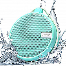 INSMY C12 IPX7 Waterproof Shower Bluetooth Speaker