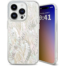 iPhone 14 Pro Case Made with Unique Genuine Seashell