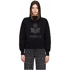 ISABEL MARANT ETOILE Black Moby Sweatshirt