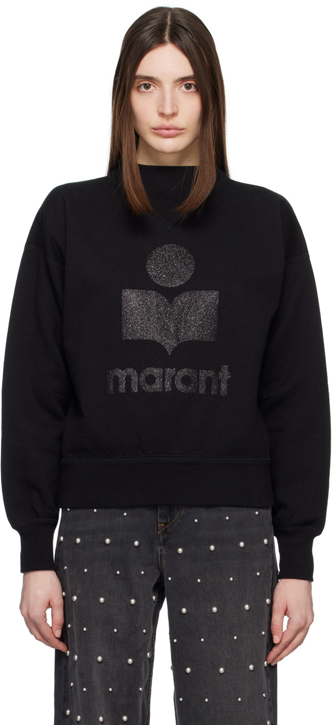 ISABEL MARANT ETOILE Black Moby Sweatshirt