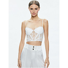 Izzy Lace Bustier Top