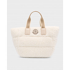 Moncler Caradoc Sherpa Quilted Tote Bag