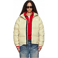 The North Face SSENSE Exclusive beige 1996 Retro Shine Nuptse Down Jacket