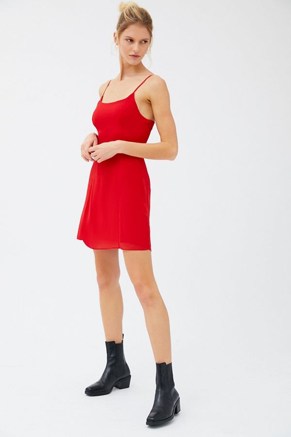 Juno Tie-Back Mini Dress UO
