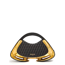 Jolie Madame small quilted leather top handle bag