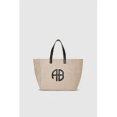 ANINE BING Medium Rio Tote in Brown ANINE BING Medium Rio Tote in Brown