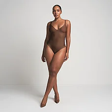Unlined Plunge Thong Bodysuit Jasper Unlined Plunge Thong Bodysuit Jasper