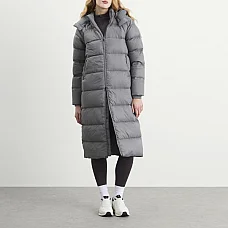 The North Face Hydrenalite City Long Down Parka Smoked Pearl