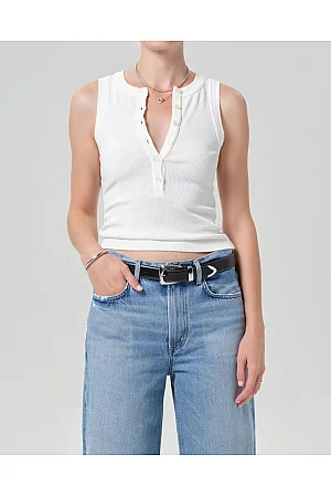 Caralyn Tank in White