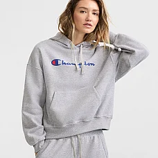Champion Powerblend Hoodie Script Logo