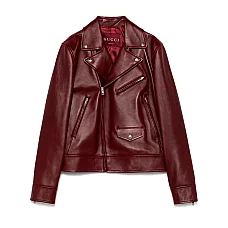 Gucci Leather jacket in Burgundy Gucci Leather jacket in Burgundy