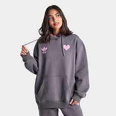 adidas Originals Bubble Heart Oversized Hoodie