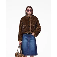 Marc Jacobs Teddy Cropped Jacket Marc Jacobs Teddy Cropped Jacket